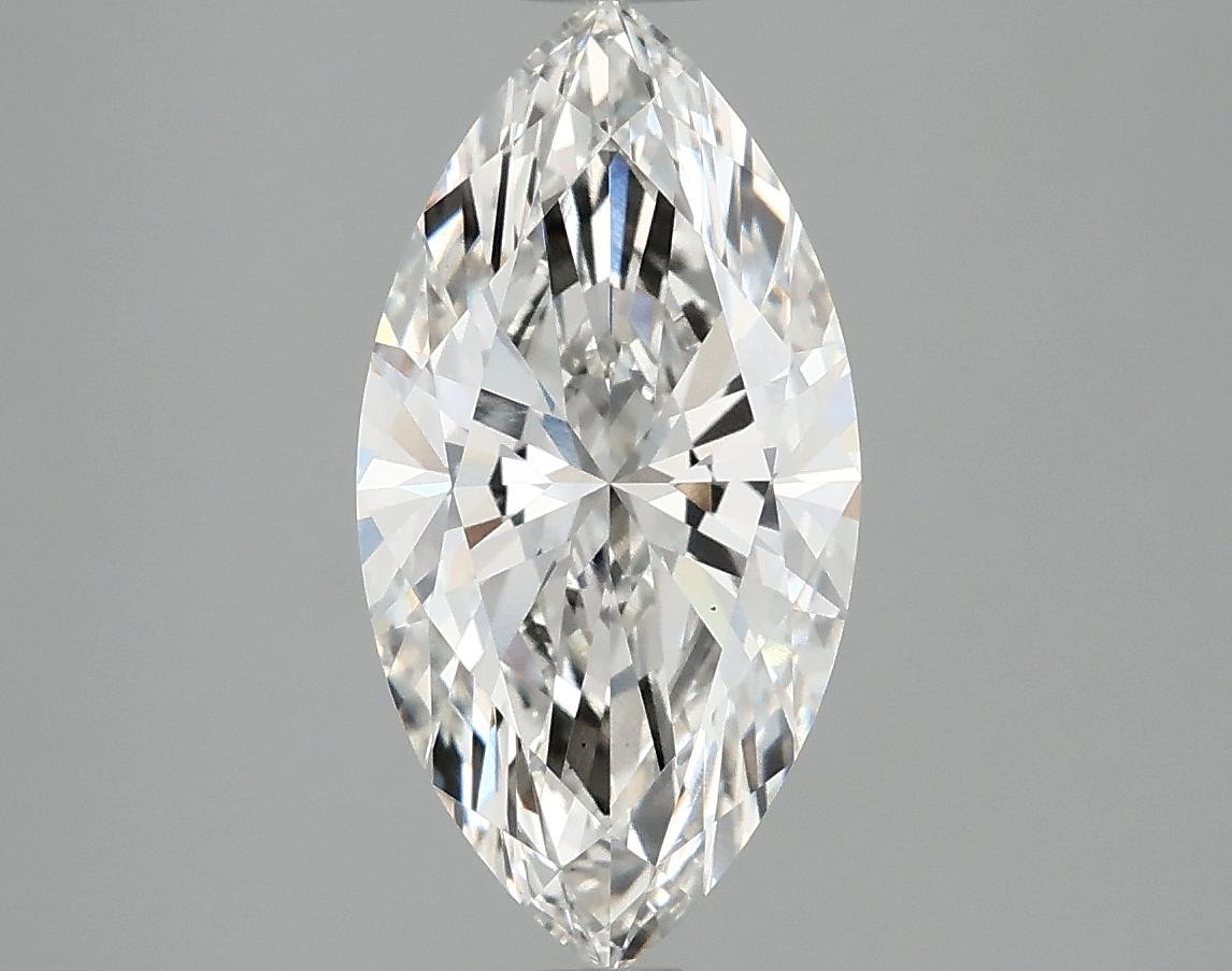 2.47 Carat Marquise Shaped Ideal Cut VS1 IGI Certified Lab Grown Diamond
