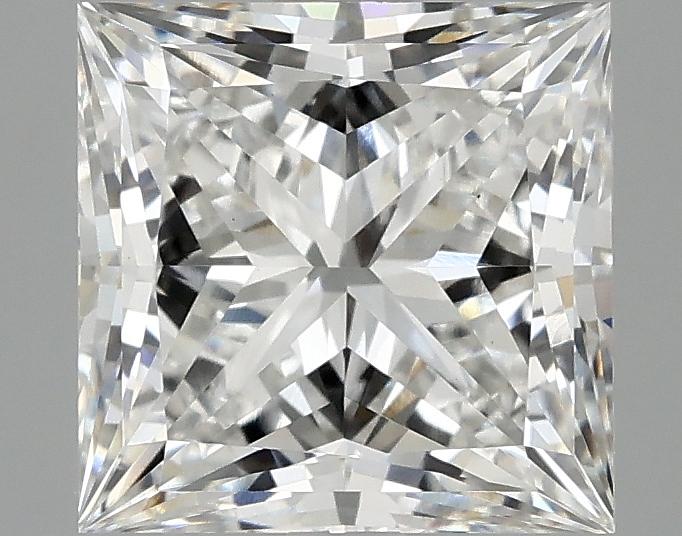 3.04 Carat Princess Shaped Ideal Cut VS1 IGI Certified Lab Grown Diamond