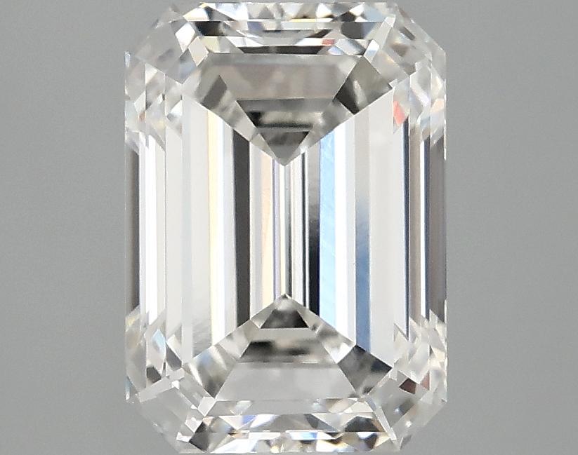 2.98 Carat Emerald Shaped Ideal Cut VS1 IGI Certified Lab Grown Diamond