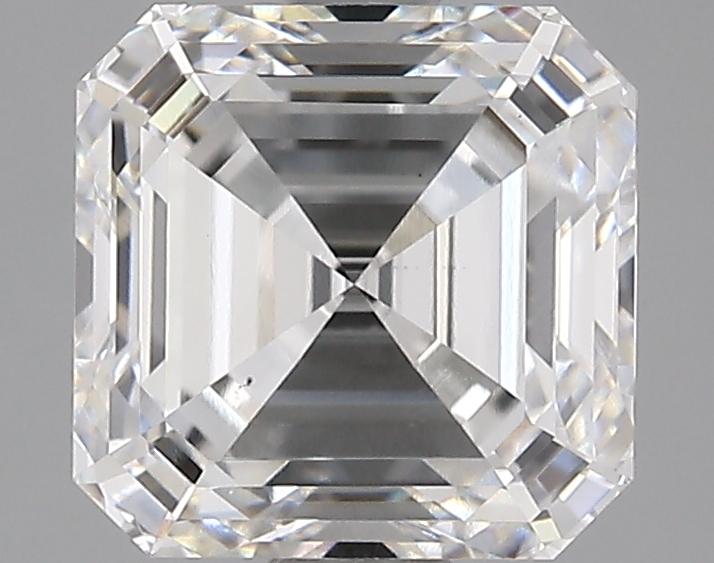 2.09 Carat Asscher Shaped Ideal Cut VS1 IGI Certified Lab Grown Diamond