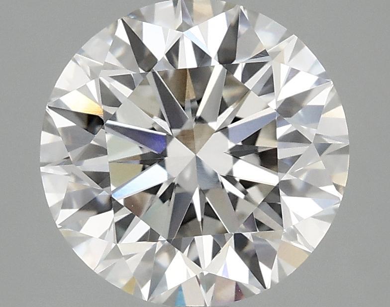 2.92 Carat Round Shaped Excellent Cut VVS2 IGI Certified Lab Grown Diamond