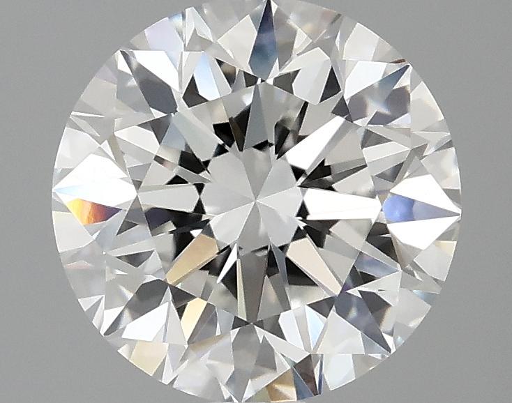2.55 Carat Round Shaped Excellent Cut VVS2 IGI Certified Lab Grown Diamond
