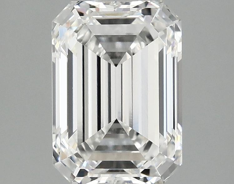 2.1 Carat Emerald Shaped Ideal Cut VVS2 IGI Certified Lab Grown Diamond