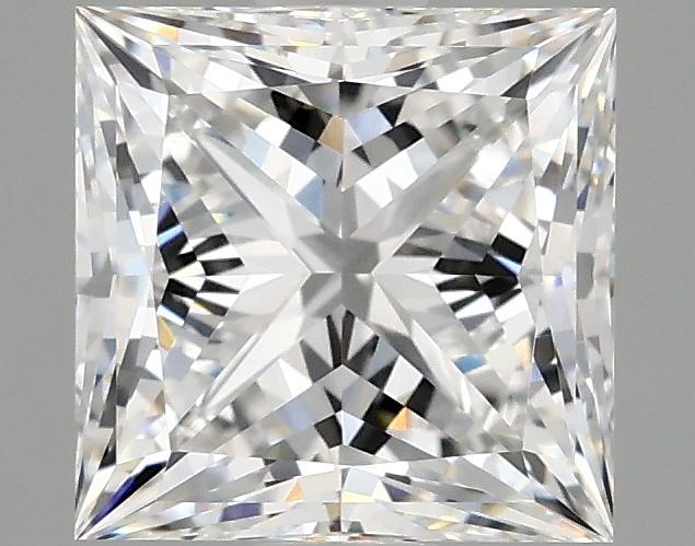 2.22 Carat Princess Shaped Ideal Cut VVS2 IGI Certified Lab Grown Diamond