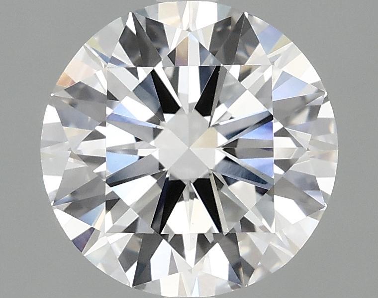 2.56 Carat Round Shaped Excellent Cut VVS2 IGI Certified Lab Grown Diamond