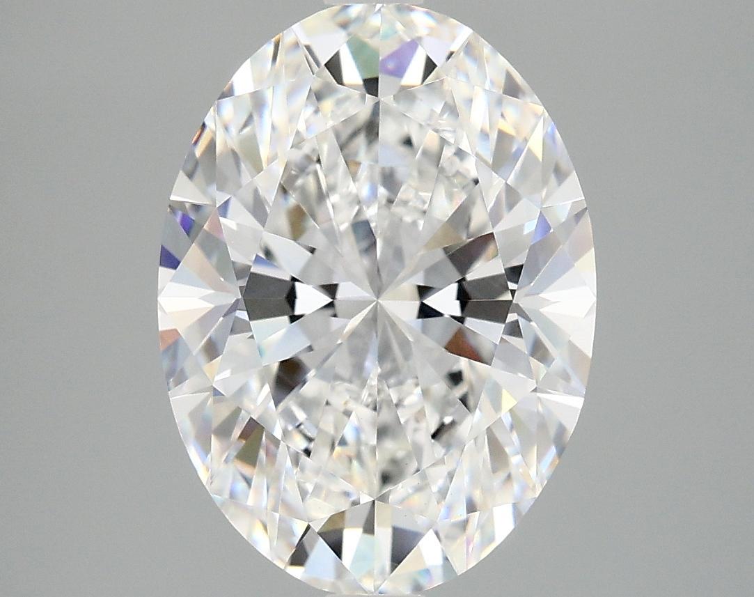 4.09 Carat Oval Shaped Excellent Cut VVS2 IGI Certified Lab Grown Diamond