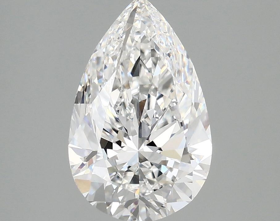 2.0 Carat Pear Shaped Ideal Cut VVS2 IGI Certified Lab Grown Diamond