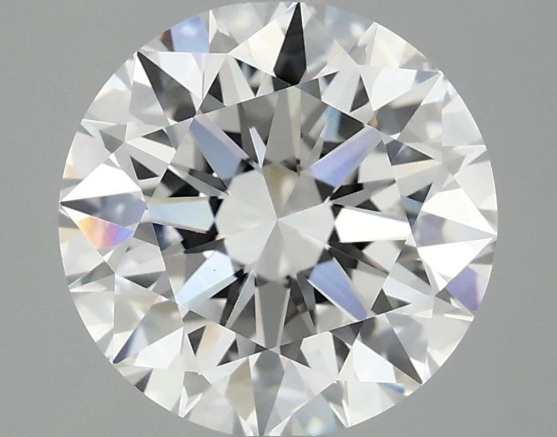 3.09 Carat Round Shaped Ideal Cut VVS2 IGI Certified Lab Grown Diamond