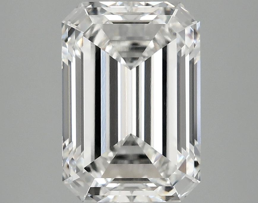 3.0 Carat Emerald Shaped Ideal Cut VVS2 IGI Certified Lab Grown Diamond