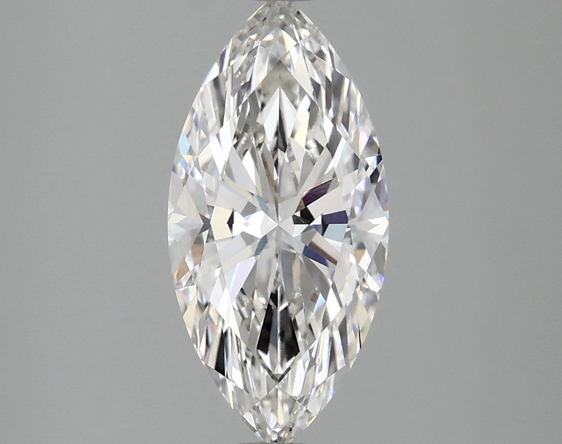 2.09 Carat Marquise Shaped Excellent Cut VVS2 IGI Certified Lab Grown Diamond