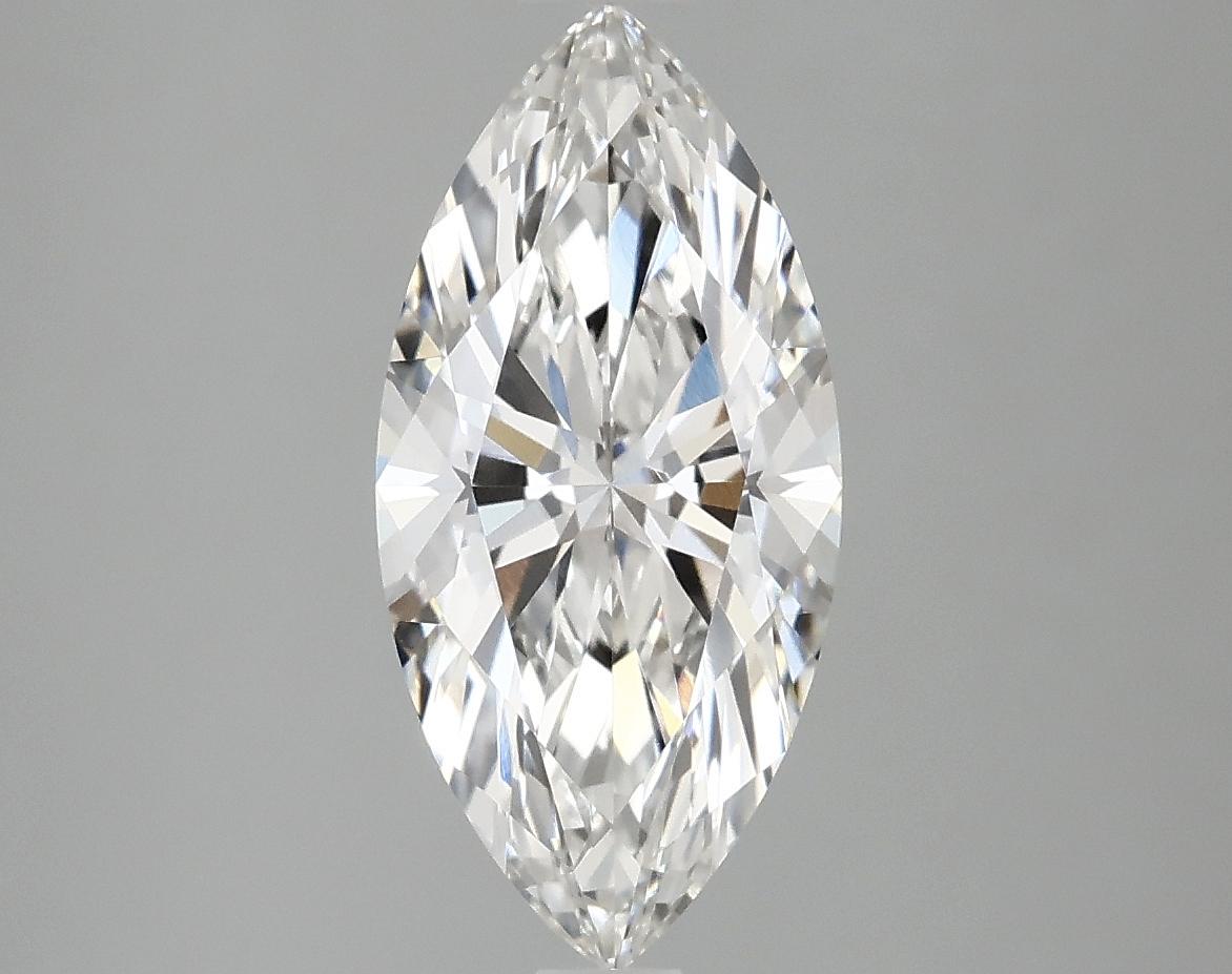 1.98 Carat Marquise Shaped Excellent Cut VVS2 IGI Certified Lab Grown Diamond