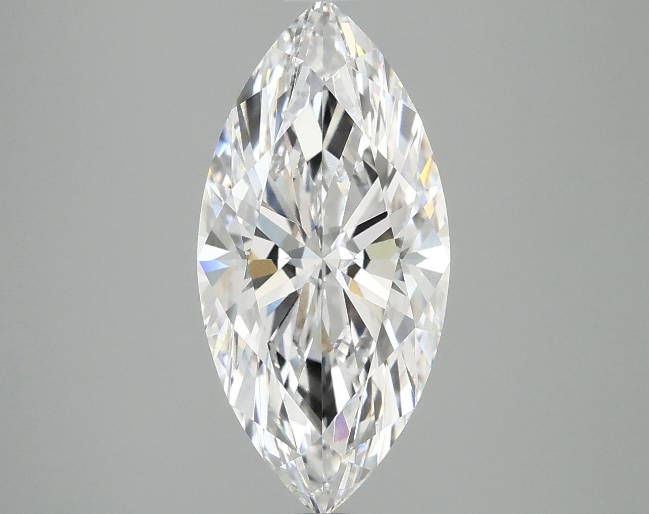 3.05 Carat Marquise Shaped Excellent Cut VS1 IGI Certified Lab Grown Diamond