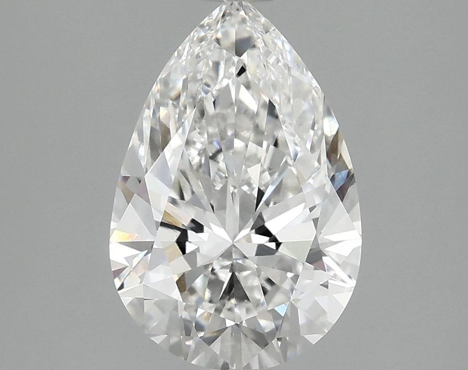 2.05 Carat Pear Shaped Excellent Cut VVS2 IGI Certified Lab Grown Diamond