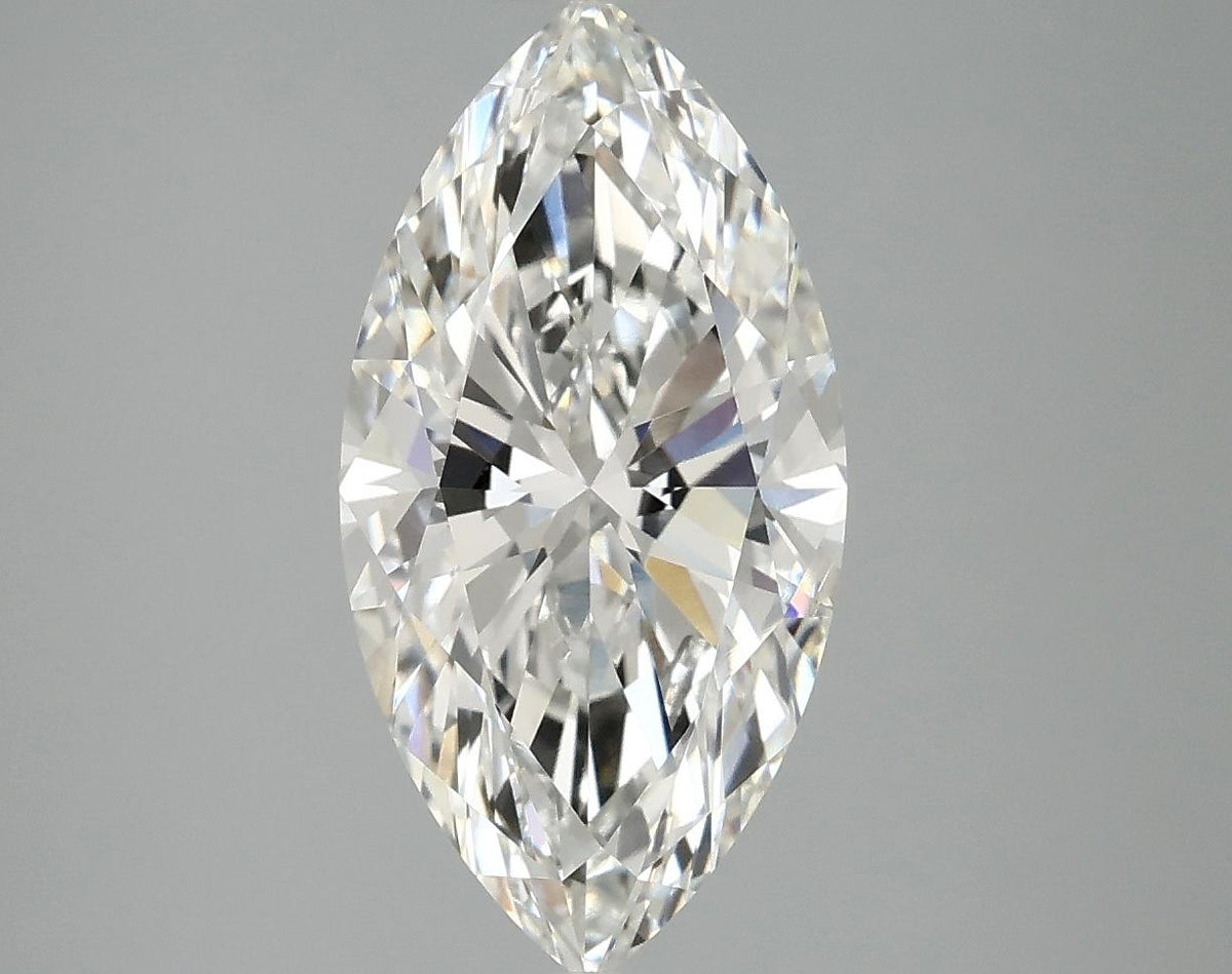 3.0 Carat Marquise Shaped Ideal Cut VVS2 IGI Certified Lab Grown Diamond