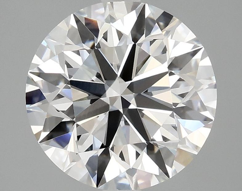 3.05 Carat Round Shaped Excellent Cut VVS2 IGI Certified Lab Grown Diamond