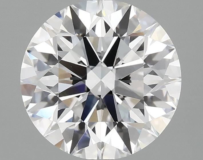 2.09 Carat Round Shaped Excellent Cut VVS2 IGI Certified Lab Grown Diamond