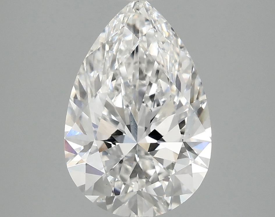 2.5 Carat Pear Shaped Excellent Cut VS1 IGI Certified Lab Grown Diamond