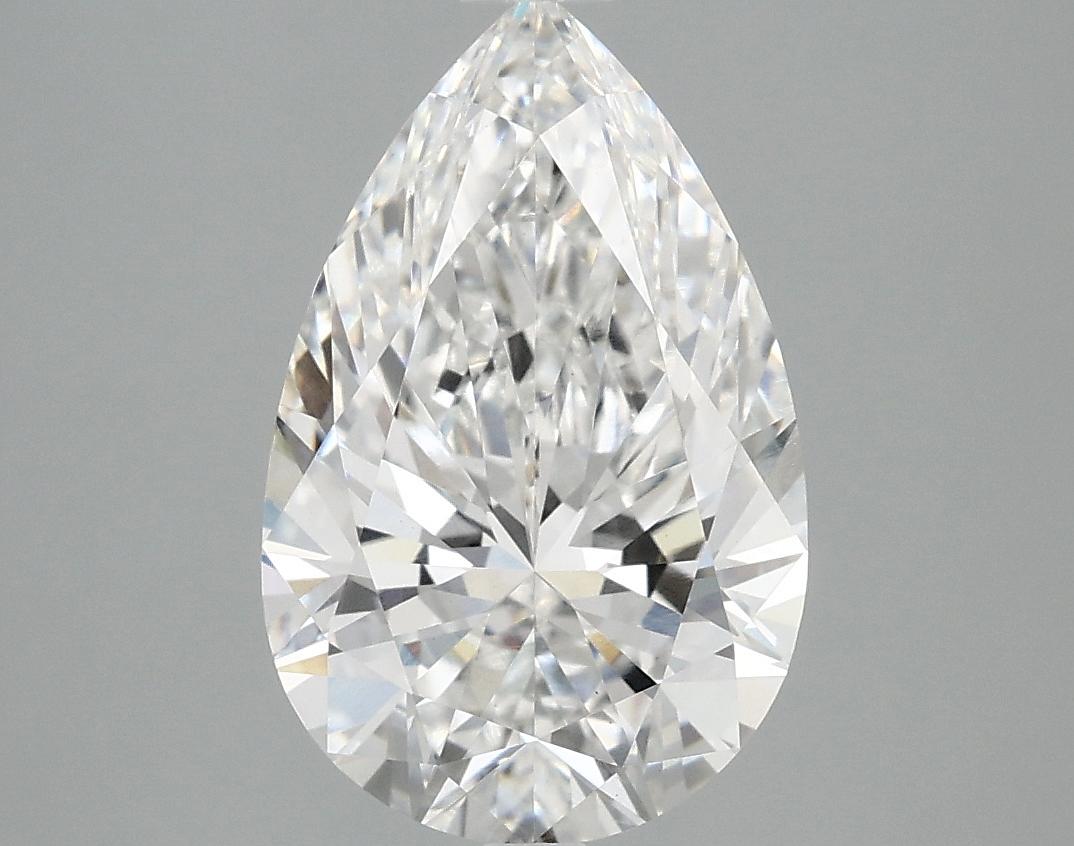 3.08 Carat Pear Shaped Ideal Cut VS1 IGI Certified Lab Grown Diamond