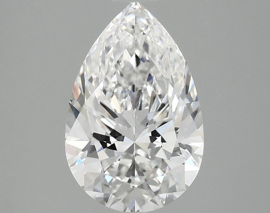2.1 Carat Pear Shaped Excellent Cut VVS2 IGI Certified Lab Grown Diamond