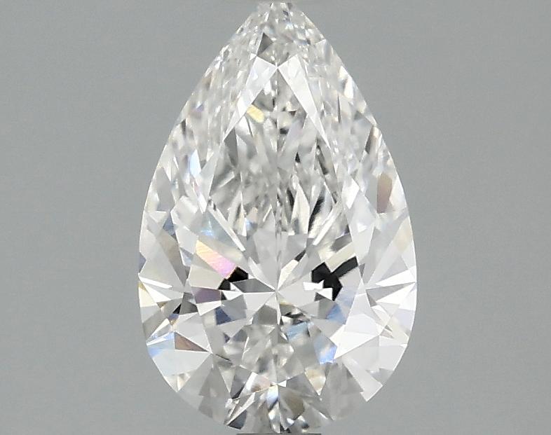 1.09 Carat Pear Shaped Ideal Cut VVS2 IGI Certified Lab Grown Diamond