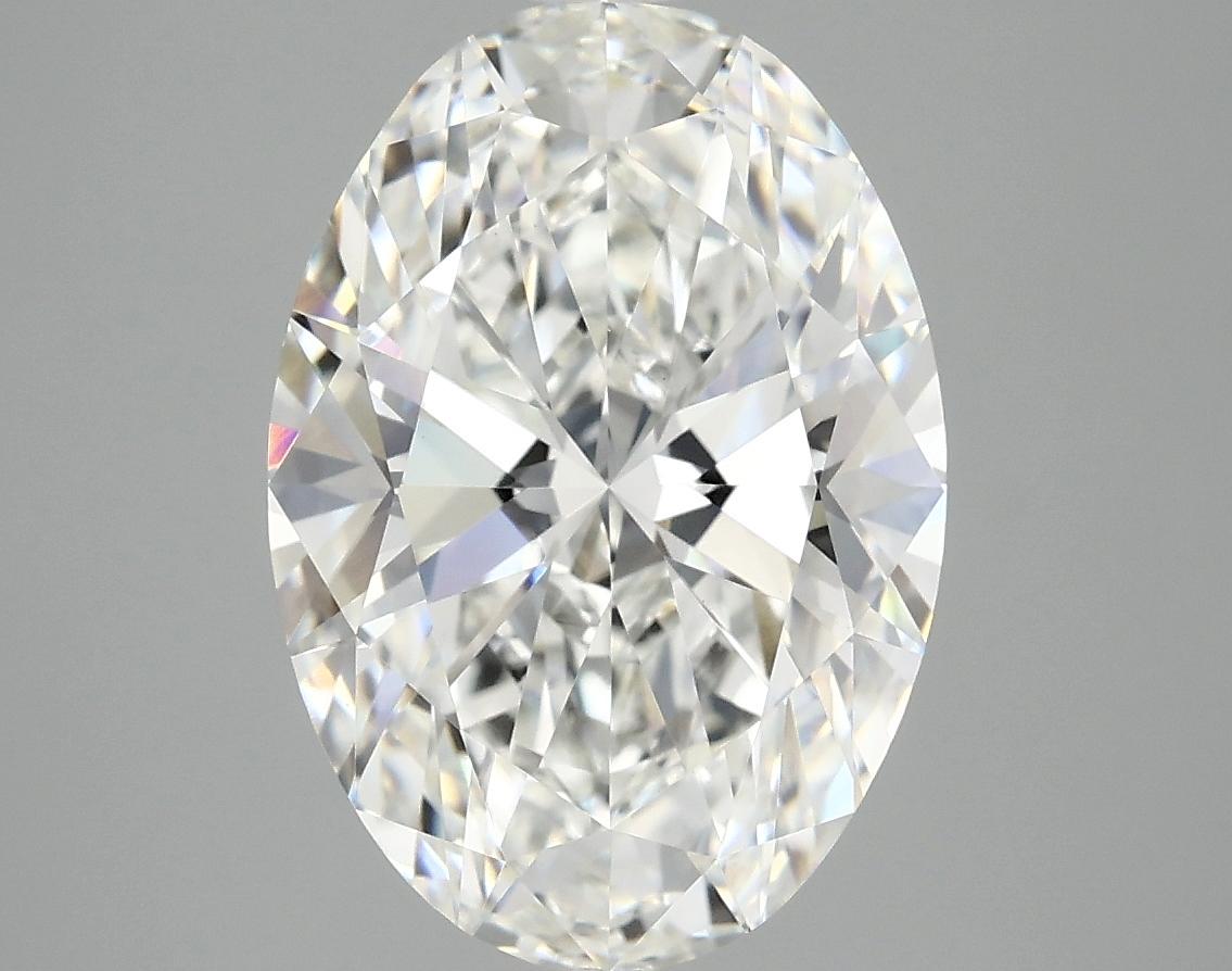 3.95 Carat Oval Shaped Ideal Cut VVS2 IGI Certified Lab Grown Diamond