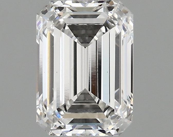 1.08 Carat Emerald Shaped Ideal Cut VS1 IGI Certified Lab Grown Diamond