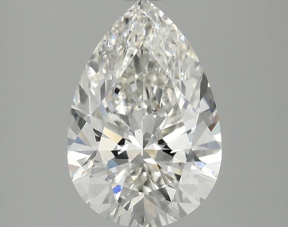 2.51 Carat Pear Shaped Excellent Cut VS2 IGI Certified Lab Grown Diamond