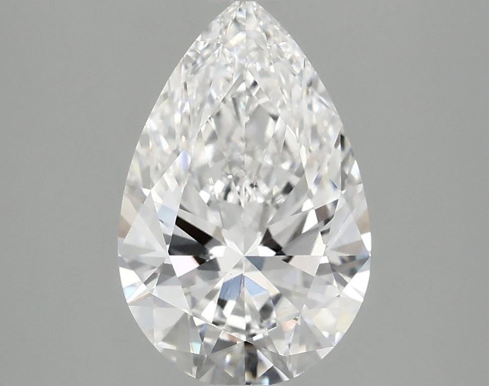 2.03 Carat Pear Shaped Ideal Cut VVS2 IGI Certified Lab Grown Diamond