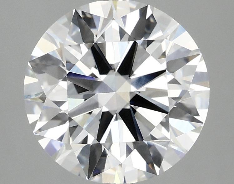 2.58 Carat Round Shaped Ideal Cut VVS2 IGI Certified Lab Grown Diamond