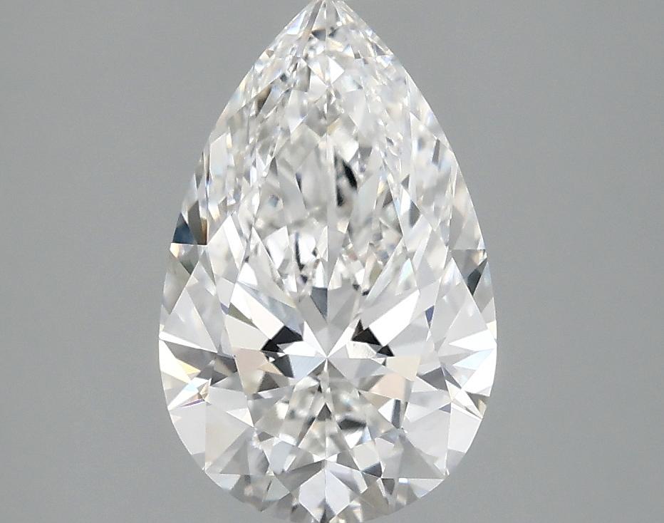 2.04 Carat Pear Shaped Ideal Cut VS1 IGI Certified Lab Grown Diamond
