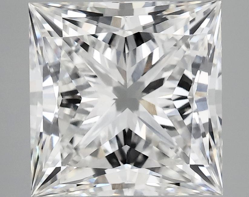 4.77 Carat Princess Shaped Ideal Cut VVS2 IGI Certified Lab Grown Diamond