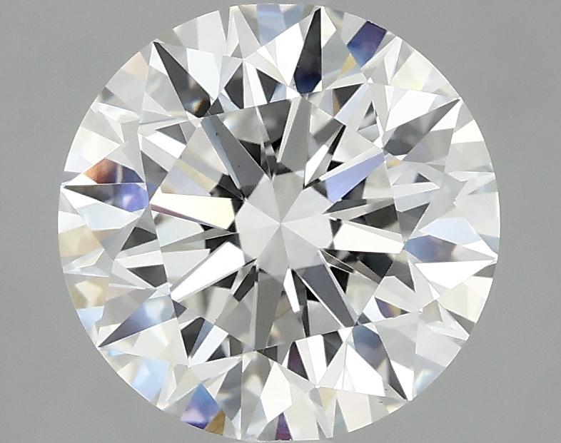 3.08 Carat Round Shaped Excellent Cut VS1 IGI Certified Lab Grown Diamond
