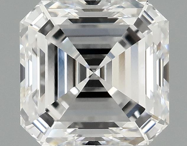 1.06 Carat Asscher Shaped Ideal Cut VVS2 IGI Certified Lab Grown Diamond