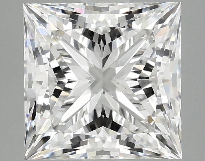 3.05 Carat Princess Shaped Ideal Cut VS1 IGI Certified Lab Grown Diamond