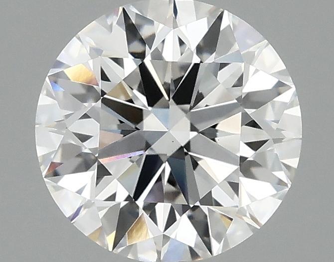 2.09 Carat Round Shaped Excellent Cut VS1 IGI Certified Lab Grown Diamond