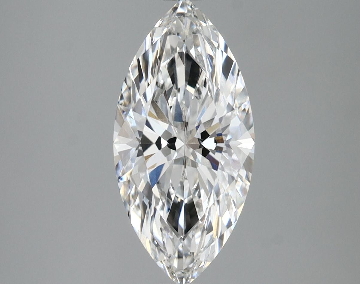1.98 Carat Marquise Shaped Excellent Cut VVS2 IGI Certified Lab Grown Diamond