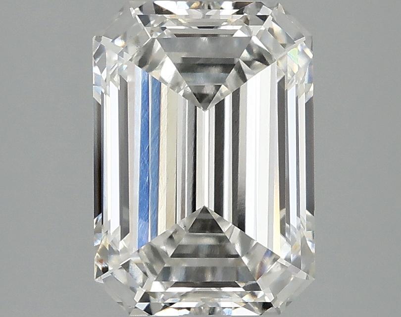 2.57 Carat Emerald Shaped Ideal Cut VS1 IGI Certified Lab Grown Diamond
