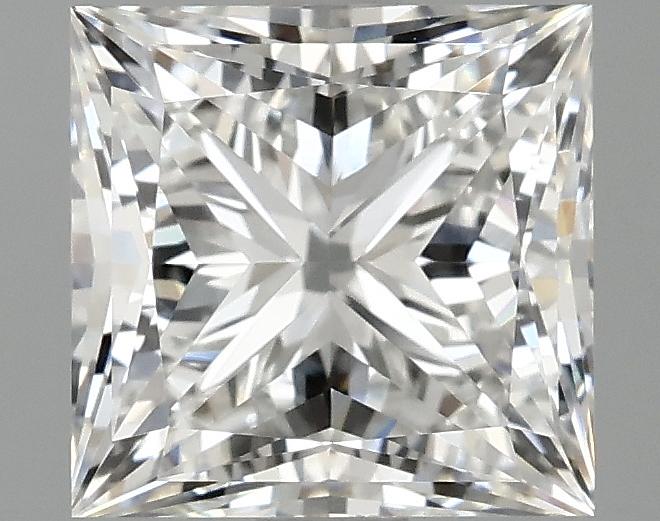 2.37 Carat Princess Shaped Ideal Cut VVS2 IGI Certified Lab Grown Diamond