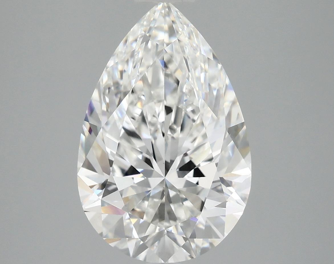 4.06 Carat Pear Shaped Excellent Cut VS1 IGI Certified Lab Grown Diamond