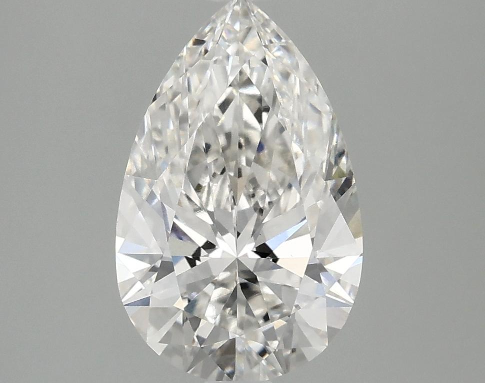2.06 Carat Pear Shaped Ideal Cut VVS2 IGI Certified Lab Grown Diamond