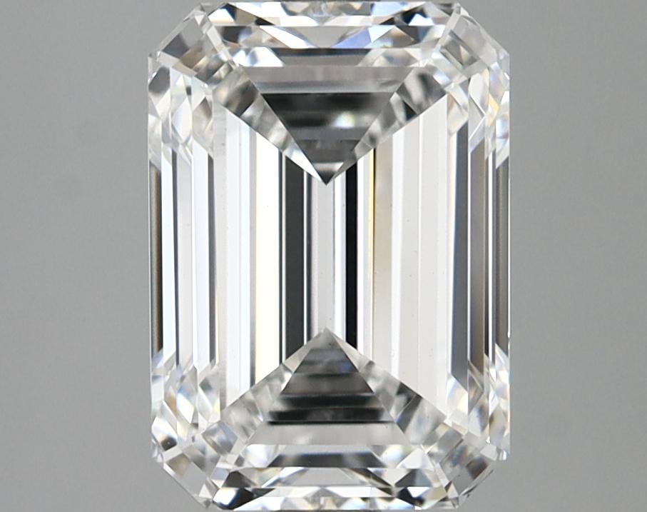 3.04 Carat Emerald Shaped Excellent Cut VS1 IGI Certified Lab Grown Diamond