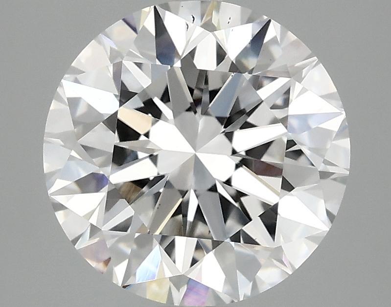 3.09 Carat Round Shaped Excellent Cut VS2 IGI Certified Lab Grown Diamond