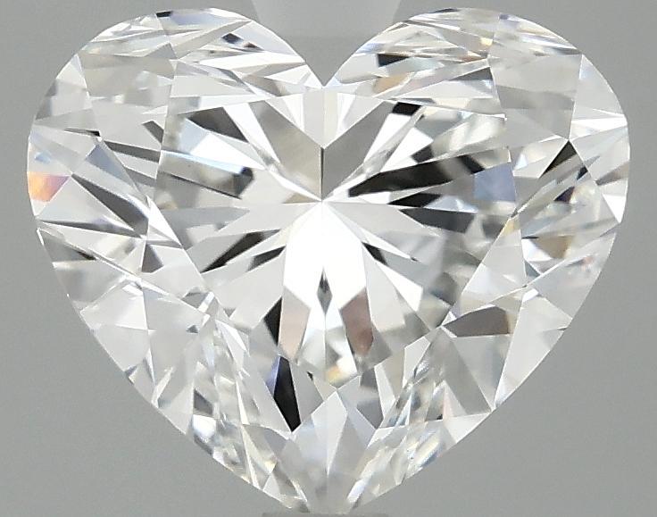 3.06 Carat Heart Shaped Excellent Cut VS2 IGI Certified Lab Grown Diamond