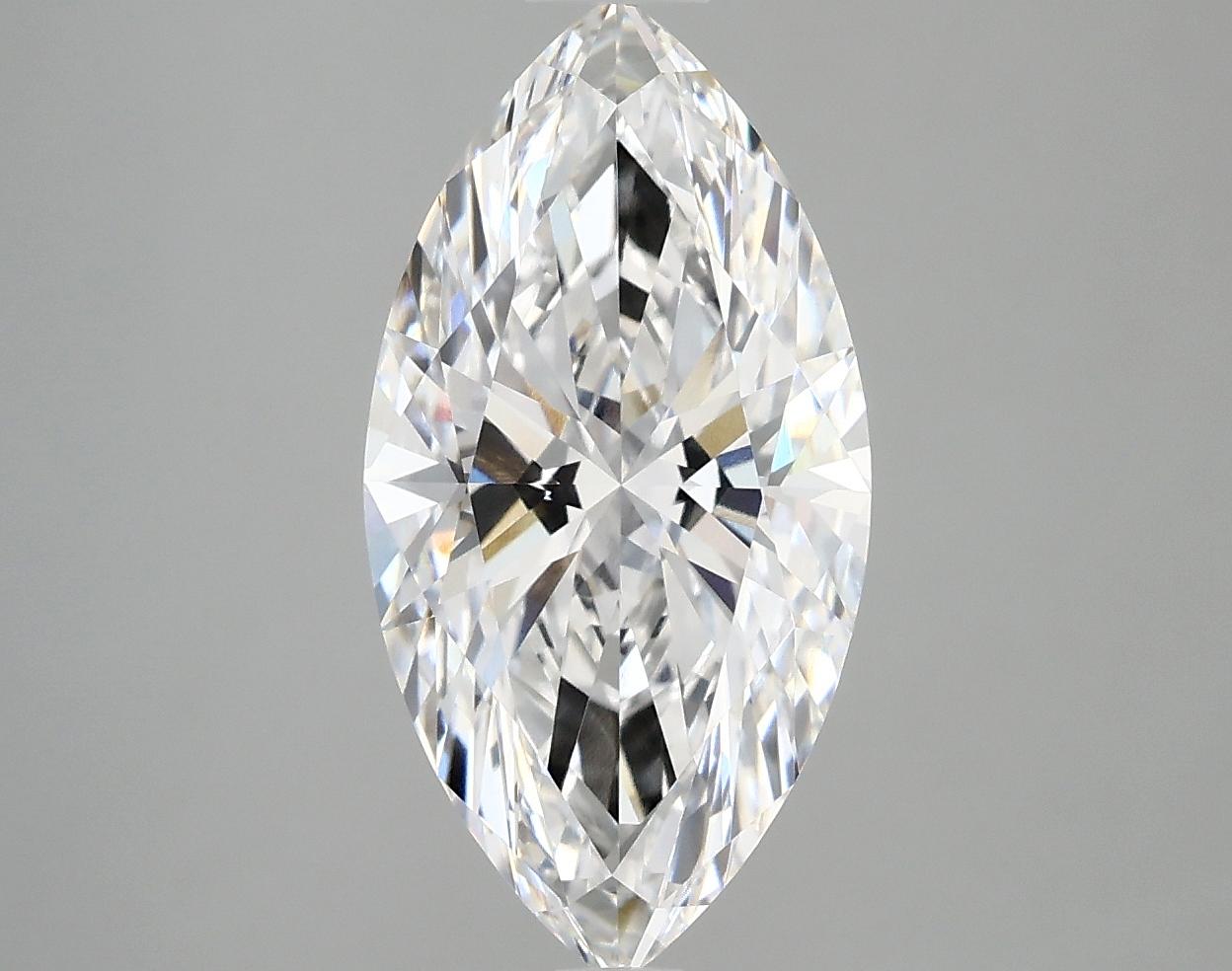 3.08 Carat Marquise Shaped Ideal Cut VS1 IGI Certified Lab Grown Diamond