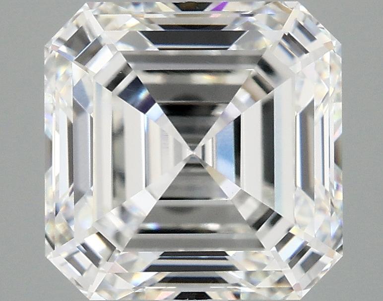 4.07 Carat Asscher Shaped Excellent Cut VVS2 IGI Certified Lab Grown Diamond