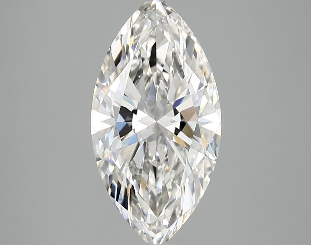 2.51 Carat Marquise Shaped Ideal Cut VVS2 IGI Certified Lab Grown Diamond