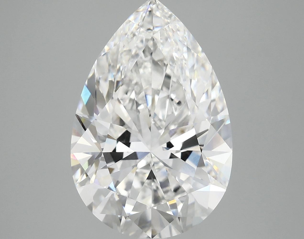 5.05 Carat Pear Shaped Excellent Cut VS1 IGI Certified Lab Grown Diamond