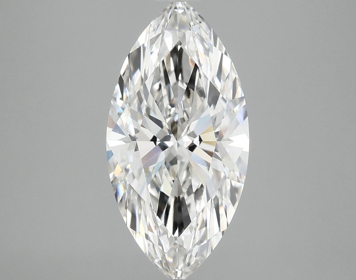 3.04 Carat Marquise Shaped Ideal Cut VVS1 IGI Certified Lab Grown Diamond