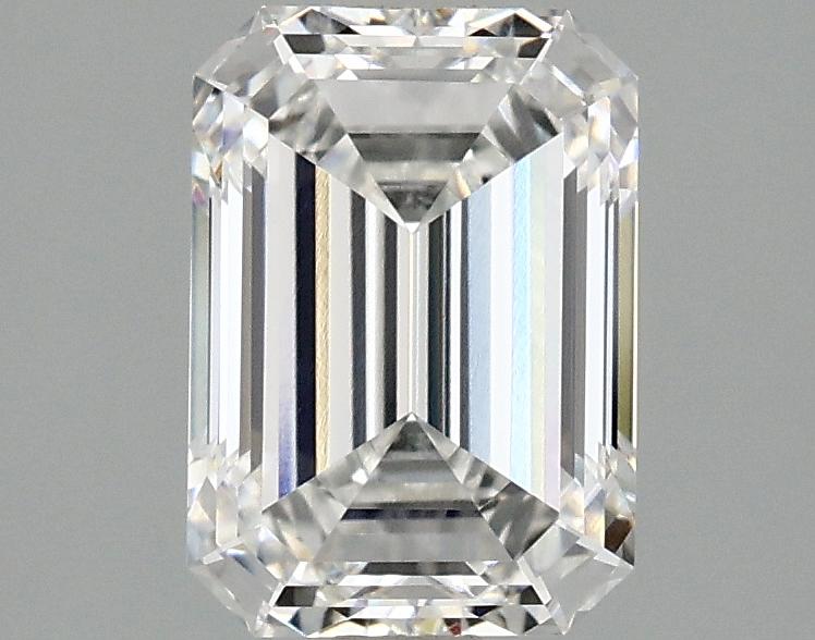 2.03 Carat Emerald Shaped Ideal Cut VVS2 IGI Certified Lab Grown Diamond