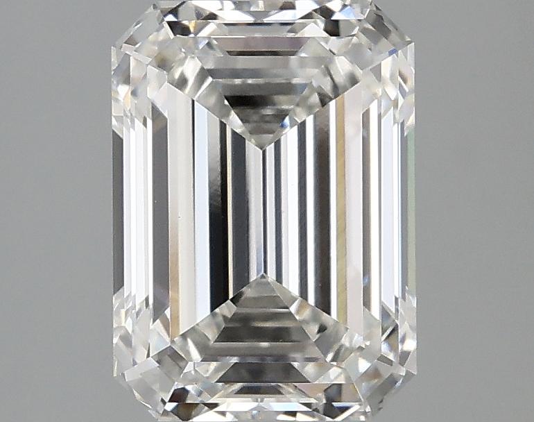 2.52 Carat Emerald Shaped Excellent Cut VS1 IGI Certified Lab Grown Diamond
